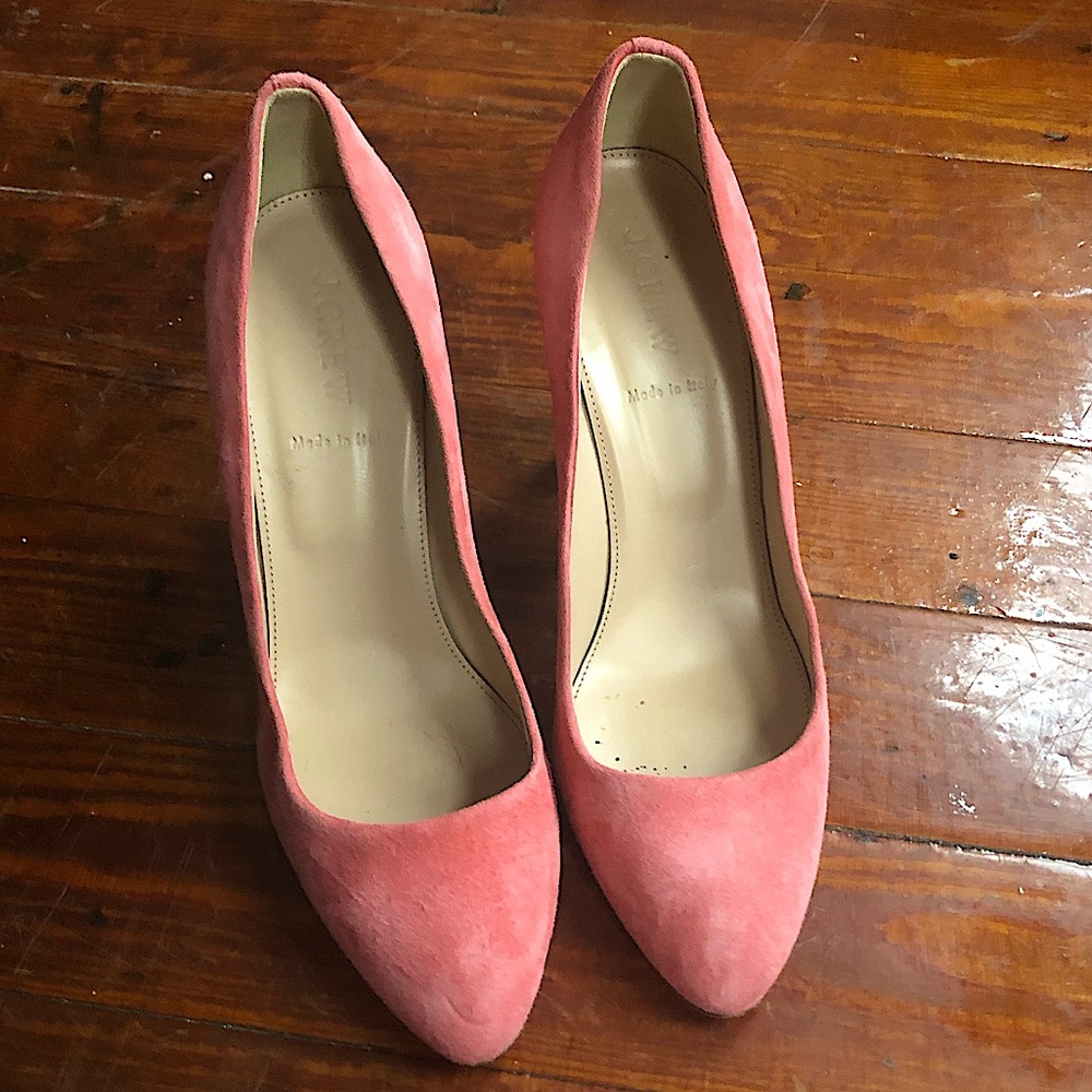 J Crew Block heels